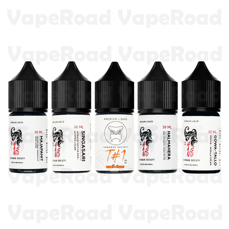 Hanso 甜點系列煙油（30ml）｜低涼設定・巧克力花生 / 椰子卡士達・獨特濃郁風味 (30)